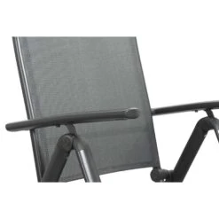 Terrasstoel Cannes 7-standen - Mat Grijs -VIDAXL Winkel 50105025 9001