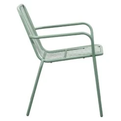 Stapelstoel Vence - Metaal Lichtgroen - 82x55x62 Cm -VIDAXL Winkel 50105164 8000