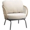 Loungefauteuil Fermo - Antraciet -VIDAXL Winkel 50105620