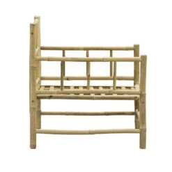 Loungestoel Tarifa Bamboe - Naturel - 82x66x75 Cm -VIDAXL Winkel 50109005 8000