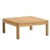 Tafel/hocker Orleans - Naturel - 72x72x31 Cm -VIDAXL Winkel 50153031