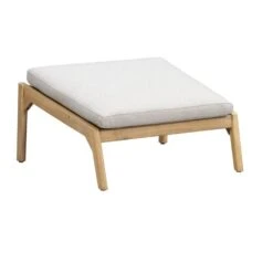 Voetenbankje Jura - Acacia Grijs