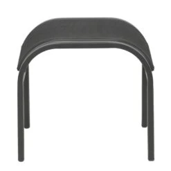 Le Sud Voetenbankje Cannes - Mat Grijs -VIDAXL Winkel 50155486 8000