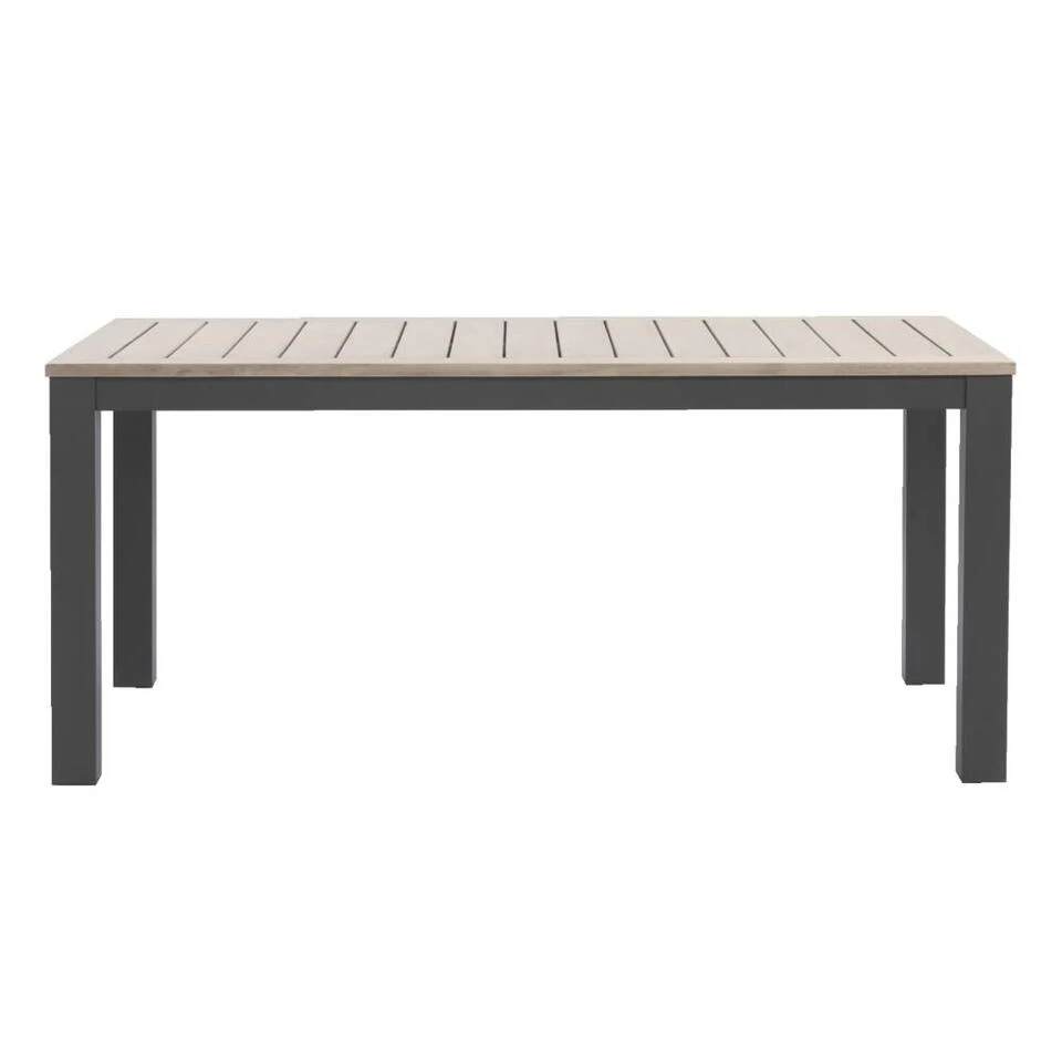 Tuintafel Tarn - Aluminium/eucalyptus Antraciet - 75x170x95 Cm 1 Tuintafel Tarn - Aluminium/eucalyptus Antraciet - 75x170x95 Cm