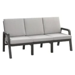 Hartman Loungebank 3-zits - Antraciet - 93x191x84 Cm - Incl. Kussens -VIDAXL Winkel 50201071 0300