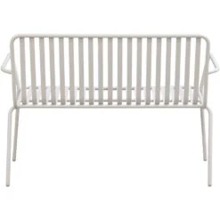 Tuinbank Vence - Metaal Zand - 81x114x62 Cm -VIDAXL Winkel 50205028 0900