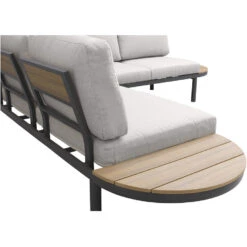 Loungebank Soulac - Antraciet - 81x243x71,5 Cm -VIDAXL Winkel 50205034 9003