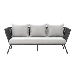 Loungebank Almeria - Antraciet - 75x200x75 Cm -VIDAXL Winkel 50205069 0100