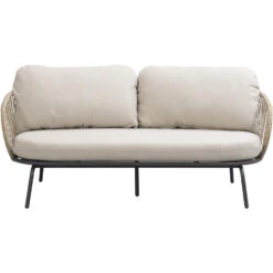 Loungebank Fermo 2,5 Zits - Antraciet - 75x180x81 Cm -VIDAXL Winkel 50205131 0100