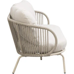 Loungebank Fermo 2,5 Zits - Zand - 75x180x81 Cm -VIDAXL Winkel 50205132 8000