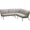 Loungehoekbank Fermo - Antraciet - 75x215x81 Cm -VIDAXL Winkel 50205133