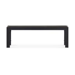 Lisomme Dylan Tuinbank Zwart - 132 X 30 Cm -VIDAXL Winkel 503e6742c21c40ec829d7f5bc5eaa522