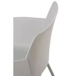 CLP Set Van 2 Eetkamerstoel Alpena Kunststof - Licht Grijs -VIDAXL Winkel 506d10ca9d2642b6b724fd0de2e609cc