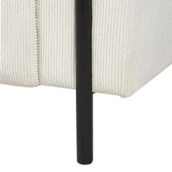 ASKIM - Fauteuil - Wit - Corduroy -VIDAXL Winkel 5092f04f1d0f4346b005e314629b83d6