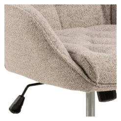 Bureaustoel Beige Stof - Zithoogte 57cm - Alleri -VIDAXL Winkel 5195a8c4f8254f81b664c58f1feecae6