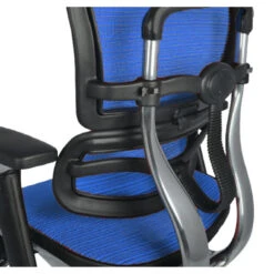 COMFORT Bureaustoel Ergohuman Classic (met Hoofdsteun) - Blauw -VIDAXL Winkel 51b435f7603e44d18211966cd814ec12