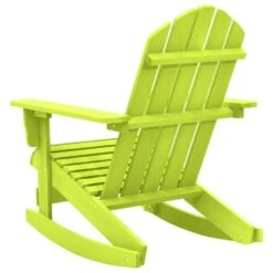 VidaXL - Schommelstoel Adirondack - Groen - Hout 9 VidaXL - Schommelstoel Adirondack - Groen - Hout -VIDAXL Winkel 52809f0c1c494f57a80ed4dc99d342a6