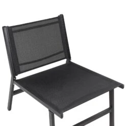 MARCEDDI -Tuinstoel Met Voetenbank - Zwart - Textileen 22 MARCEDDI -Tuinstoel Met Voetenbank - Zwart - Textileen -VIDAXL Winkel 532ad7fdf88346a68828c70f26eeda69