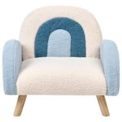 OMBO - Kinderfauteuil - Lichtblauw - Bouclé -VIDAXL Winkel 5345da20fe5245278028a71f68233ce7