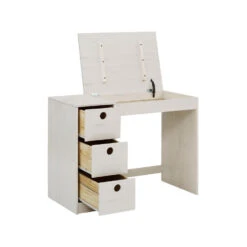 Alpi - Bureau Met 3 Lades In Wit -VIDAXL Winkel 53a9fe060c1440c59d280f67ec09e6cf