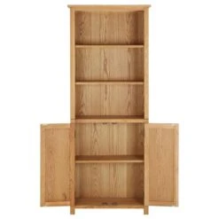 VidaXL Boekenkast Met 2 Deuren 70x30x180 Cm Massief Eikenhout 6 VidaXL Boekenkast Met 2 Deuren 70x30x180 Cm Massief Eikenhout -VIDAXL Winkel 53df7bae6ef84ede8918075cecc1540c