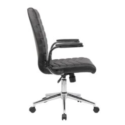 Bureaustoel Izola - Zwart -VIDAXL Winkel 546f2ec0cc514fd5a5126083bb6a40af