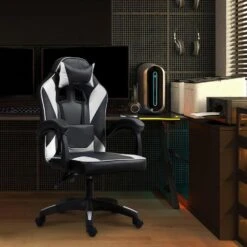 CLP Bureaustoel Orkney Zwart Frame - Kunststof - Zwart/wit -VIDAXL Winkel 54bc589f842f4ed8b96b8791be8fa1a2