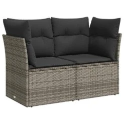 VidaXL 6-delige Loungeset Voor 5 Met Kussens En Verstelbaar Salontafel - Gris 17 VidaXL 6-delige Loungeset Voor 5 Met Kussens En Verstelbaar Salontafel - Gris -VIDAXL Winkel 55019b5a114240e28a7da5549d6c5244