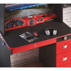 Cilek Champion Racer - Autobureau - Jongenskamer - 69x116x174 Cm - Rood -VIDAXL Winkel 5509f7d362e34d989a42c82eb5a00c94