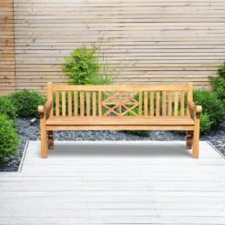 CLP Teakbank Florida 200 Cm -VIDAXL Winkel 5529f00da4604b2c8f69358057805e42