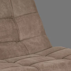 LABEL51 Fauteuil Alvar - Taupe - Micro Suede - 57x53x83 Cm -VIDAXL Winkel 5557807ee2c04464bc7c4bf010311256