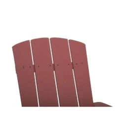 ADIRONDACK - Tuinstoel - Rood - Kunsthout -VIDAXL Winkel 55595471ef4e4860b8d58fe83625fd85