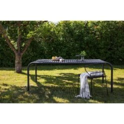 Svea - Elif Tuintafel - 200 X 100 Cm - Zwart -VIDAXL Winkel 561b647f6fb340cfb451054493c29a6c