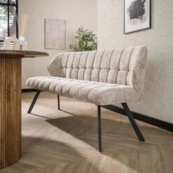 Fraaai - Ramon Eetkamerbank 180 Cm Geweven - Zand -VIDAXL Winkel 577ffc26fca149979872935f90634988