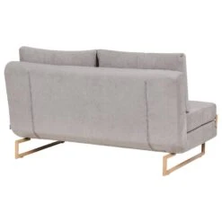 JERSLEV - 3-zits Slaapbank - Grijs - Stof -VIDAXL Winkel 579b864665a64b8bb86f19b40a9f95be