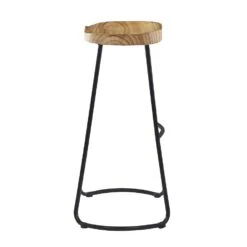 Set Van 2 Metalen Barkrukken In Natuurlijk Essen -VIDAXL Winkel 57a2158945154594a04c374e3771cf35