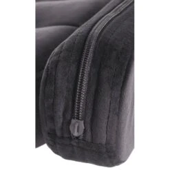 CLP Barkruk Dublin Zwart Frame - Fluweel - Donkergrijs -VIDAXL Winkel 588566c56a4a4df6a1a8fac45be78e22