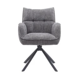 Nordic Home - Felix Eetkamerstoel - Grijs -VIDAXL Winkel 58bc86183cd944ba9a3a3965a9606757