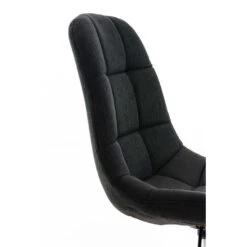 CLP Bureaustoel Emil Chroom Frame - Stof - Zwart -VIDAXL Winkel 591bbe7fde6d4c9da3413714134a8367