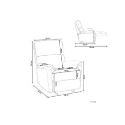 Beliani TV-fauteuil EVERTON - Bruin Polyester 6 Beliani TV-fauteuil EVERTON - Bruin Polyester -VIDAXL Winkel 59244a09e9254a83b3219053fe651619