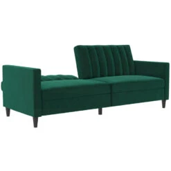 Celine - 3-zits Slaapbank In Donkergroen Fluweel 8 Celine - 3-zits Slaapbank In Donkergroen Fluweel -VIDAXL Winkel 593d2ae543bc41888183ec1162762444