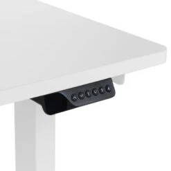 DESTINES - Elektrisch Bureau - Wit - Linkszijdig - Vezelplaat -VIDAXL Winkel 59628ad144324dadbbd50457669544a0