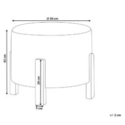 TERRY - Poef - Off-white - Chenille 11 TERRY - Poef - Off-white - Chenille -VIDAXL Winkel 59f2b2c4e00047c296ac9fc3d823f847