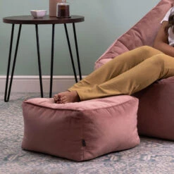 Icon Zitzak En Poef Sirena - Zitzak Velvet - Oud Roze -VIDAXL Winkel 5a9982df79ea454dae7f8d55d9be0c08