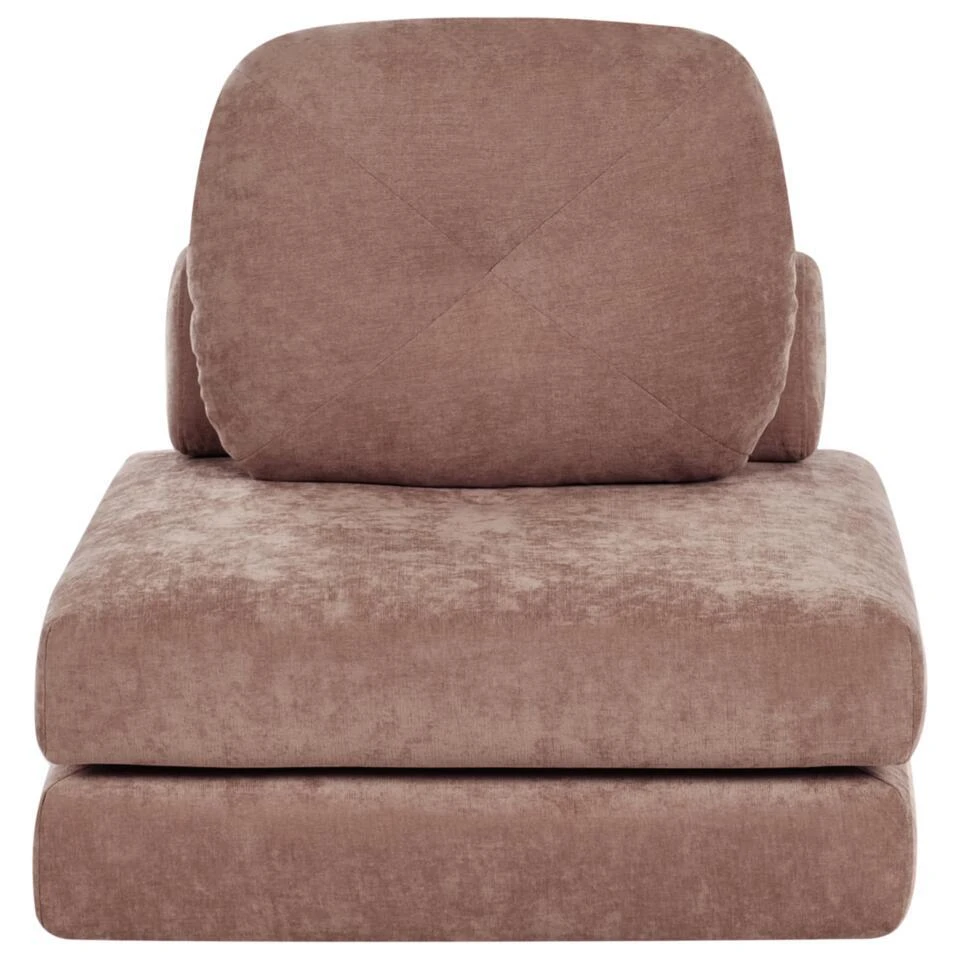 OLDEN - Slaapbank - Bruin - Stof 3 OLDEN - Slaapbank - Bruin - Stof - Afbeelding 3