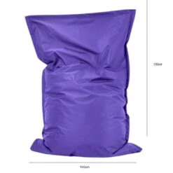 Parya Zitzak Nylon - Zitzakfauteuil - Woonkamerzitzak - Paars - 100 X 150 -VIDAXL Winkel 5c6c55e85d2845ee8a988ab550ff1739