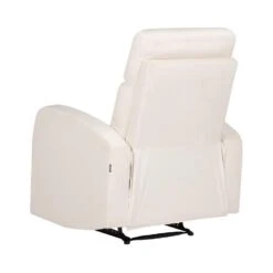 VERDAL - Relaxfauteuil Handmatig - Wit - Fluweel -VIDAXL Winkel 5d66c48b6663479f8ca0a1a94c557c74