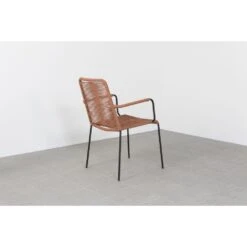 VDG Set Van 4 - Denver Rope Stapelbare Stoel - Terracotta -VIDAXL Winkel 5e34546c913a4d4f892ad17f66bbf6b9