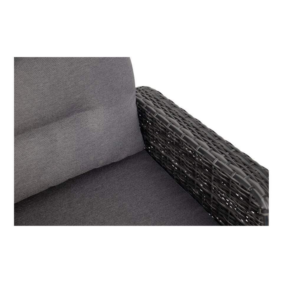 Les - Loungebank Soho Forte - Antraciet 5 Les - Loungebank Soho Forte - Antraciet - Afbeelding 5