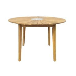 Sens-Line - Bali Tuintafel - Ø100cm - Acaciahout -VIDAXL Winkel 5fcf85944dd046ad9f5024e4fc2a5d1e